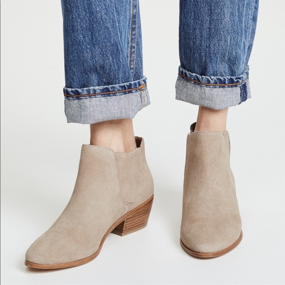 Joie taupe ankle boots 8.5